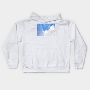 Swallows wheeling among the clouds Kids Hoodie